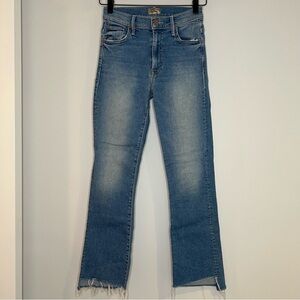 MOTHER Insider Crop Step Fray Jeans